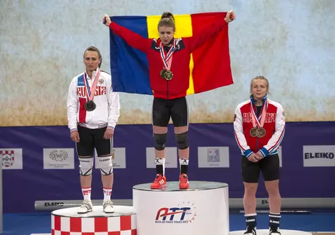 Rezultatele obținute de halterofilii români la Campionatele Europene de la Split reprezintă un record pentru țara noastră