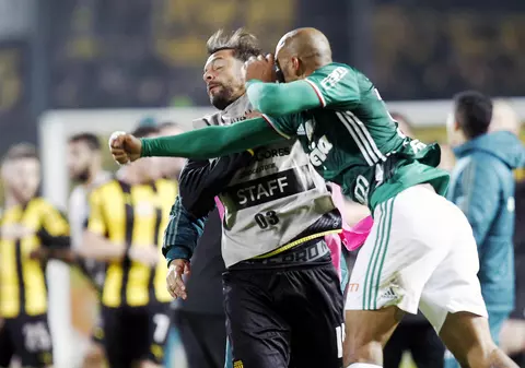 Bătaie în Cupa Libertadores, la meciul dintre uruguayenii de la Penarol și brazilienii de la Palmeiras