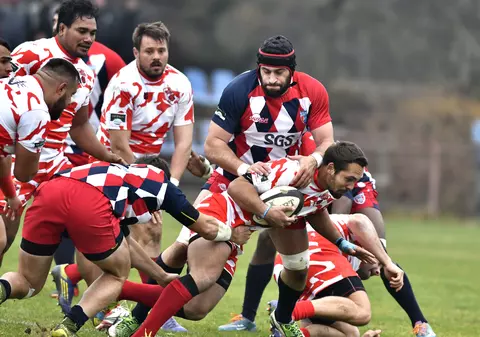 Steaua - Dinamo 39-25, în SuperLiga CEC Bank la rugby. Ce locuri ocupă în clasament marile rivale