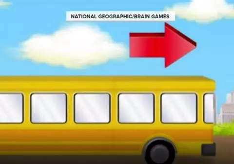 Întreabarea care le dă bătăi de cap adulților, dar nu și copiilor: "În ce direcție merge autobuzul?"