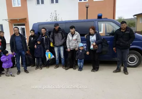 18 migranți irakieni au fost prinși în Caraș-Severin. În grup se aflau și cinci copii