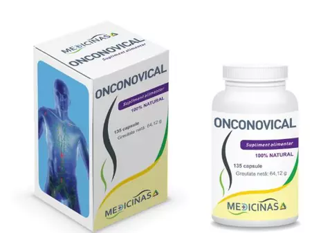 (PUBLICITATE) Tratamentul naturist ONCONOVICAL – 19 plante și vitamina B17 – tratament adjuvant pentru sistemul imunitar. Disponibil acum și în Farmaciile Catena!