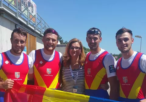 Campionatele Europene de canotaj din Cehia: trei medalii de aur și un argint. Campionii se întorc luni, la 14.35, în țară | FOTO&VIDEO
