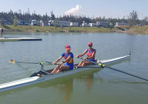 Mădălina Bereș și Laura Oprea au cucerit aurul în proba de dublu rame, la Europenele din Cehia