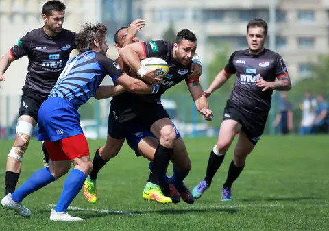 Finala Superligii de rugby: CSM Știința Baia Mare - Timișoara Saracens 17-16