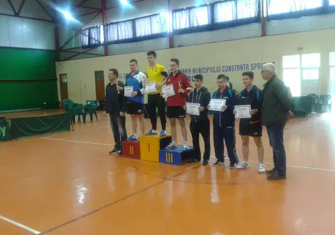 Juniori de perspectivă medaliați la Olimpiada Națională a Sportului Școlar la tenis de masă