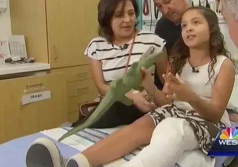 O fetiță de zece ani a scăpat miraculos din gura unui aligator. Ce a făcut copila