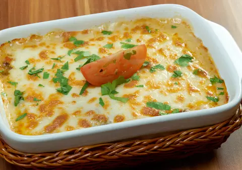 Lasagna rapidă vegetariană
