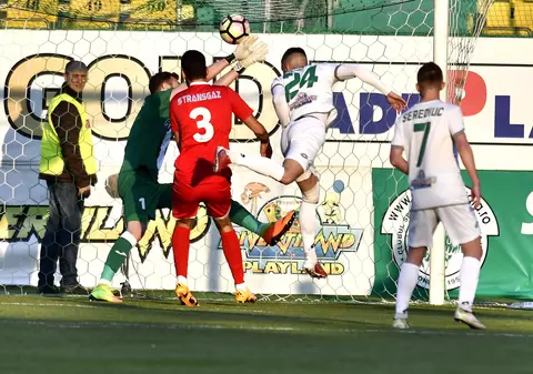 Liga 1, play-out, etapa a 12-a: Gaz Metan Mediaș - Concordia Chiajna 3-0. Ilfovenii, bătuți măr! Meci cu trei penalty-uri, unul ratat