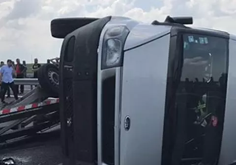 Șapte oameni, răniți într-un accident cumplit în Timiș. A fost activat planul roșu de intervenție