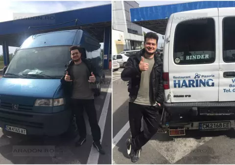 Un șofer din Bulgaria a condus cu picioarele pe autostrada Arad-Nădlac. Amendat pentru gestul imprudent