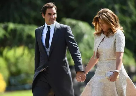 Roger Federer a fost la nunta Pippei Middleton cu James Matthews / GALERIE FOTO