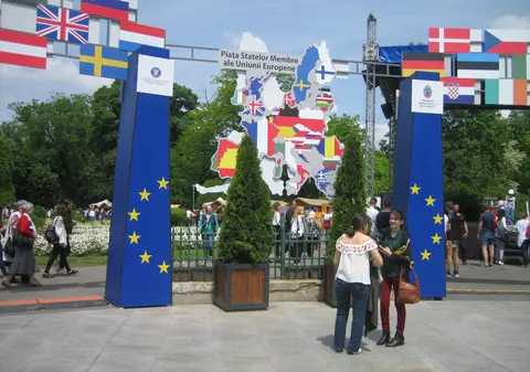 Cel mai tânăr olar oltean, la Ziua Europei din Cișmigiu