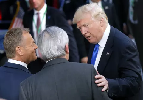 Donald Trump a criticat Gemania, în fața liderilor UE: "Oribil. Vom opri asta"