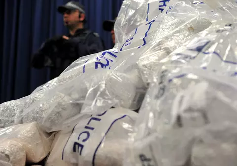 Peste 420 kilograme de heroină descoperite de bulgari la granița cu România