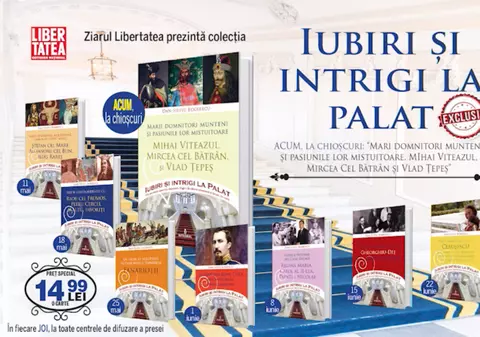 „Iubiri și intrigi la palat” dezvăluite de Silviu Dan Boerescu în cele mai recente romane ale lui