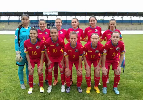 Fetele sub 16 ani au învins Liechtenstein, dar rușinea juniorilor e greu de spălat