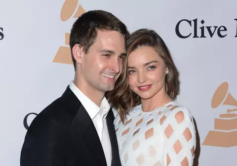 Modelul Miranda Kerr şi miliardarul Evan Spiegel s-au căsătorit