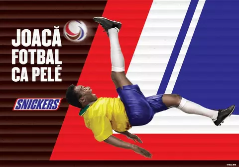 Joacă fotbal ca Pele