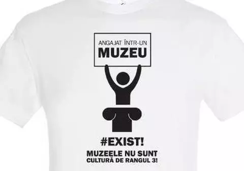 Protest la Muzeul Naţional de Istorie a României