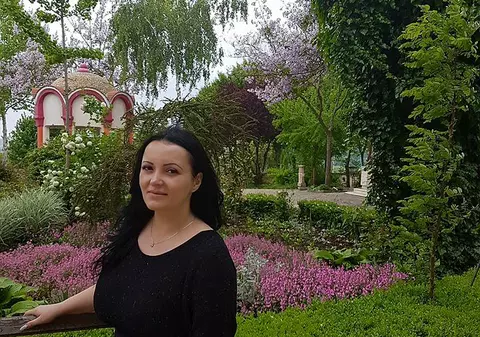 Silvana Rîciu i-a făcut parastasul de 40 de zile tatălui ei. A fost și la mormântul lui Aurelian Preda