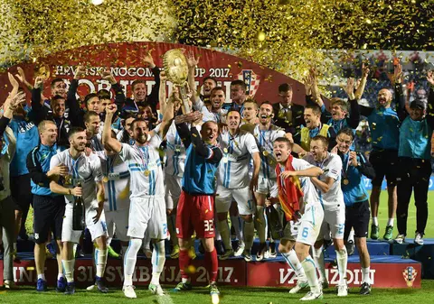 Florentin Matei și-a trecut în cont eventul în Croația. NK Rijeka a cucerit și Cupa / GALERIE FOTO