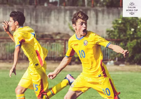 Echipa națională de juniori a României U15 a câștigat turneul internațional Gallini World Cup