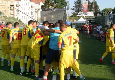 România s-a calificat în optimile Campionatului European de minifotbal. Victorie dramatică împotriva Kazahstanului