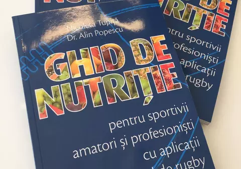 A apărut primul ghid practic de nutriție pentru sportivi!