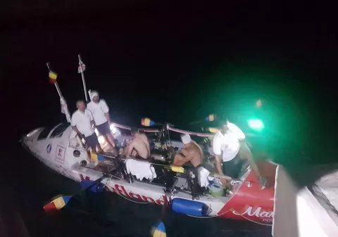 Echipajul românesc de pe Atlantic 4 a spulberat recordul mondial de traversare a Mării Negre: 11 zile și 6 ore