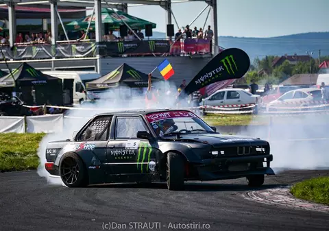 Călin Ciortan a câștigat a doua etapă din Campionatul Național de Drift