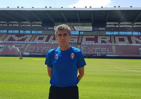 Mircea Rednic l-a luat pe Marian Rada ca secund la Mouscron