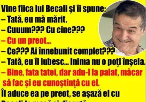 Să mai și râdem. Nuntă mare la palat, Becali își mărită fiica
