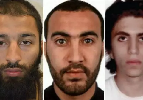Atentat în Londra | Cine sunt cei trei teroriști care au comis atentatul din centrul capitalei britanice
