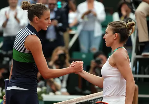 Karolina Pliskova, uluită de jocul Simonei Halep: ”Cred că aş fi bătut 99% dintre fete cu tenisul de astăzi!"