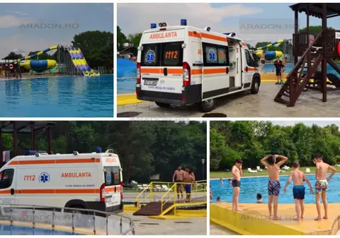 Copilul care s-a înecat la Ştrandul Neptun din Arad este în comă
