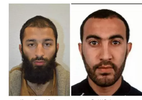 FOTO | Doi dintre cei trei teroriști din Londra au fost identificați. Cine sunt cei care au semănat teroare