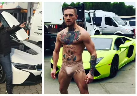 FOTO EXCLUSIV/ Adevărata concurență a starului MMA McGregor e în România! Manelistul Tzanka Uraganul îi dă KO din 2 poze