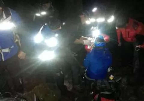 11 turiști din Ungaria s-au rătăcit în masivul Piatra Craiului. Au fost recuperați de salvamontiști și jandarmi după câteva ore