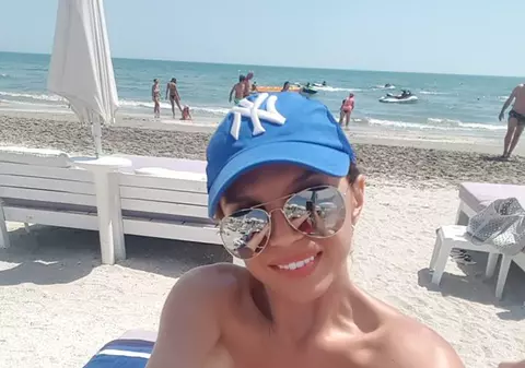 Cristina Spătar și-a dus copiii la mare. Cum s-au distrat micuții pe plajă