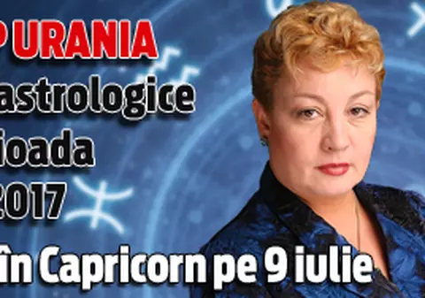 Horoscop Urania. Previziuni astrologice pentru perioada 8 -14 iulie 2017 | Luna Plină în Capricorn pe 9 iulie