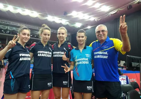 UPDATE. Echipa de junioare a României, argint la Campionatul European de tenis de masă. Juniorii, bronz trist / VIDEO