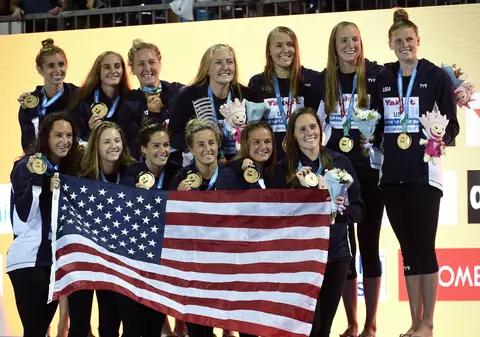 Echipa feminină de polo pe apă a SUA, campioană mondială