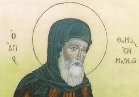 Calendar creștin ortodox, 7 iulie. Sfântul Toma din Maleon
