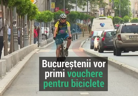 Bucureștenii vor primi vouchere pentru biciclete