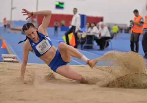 Andreea Panţuroiu, aur în proba de triplusalt de la Campionatele Europene de atletism U 23
