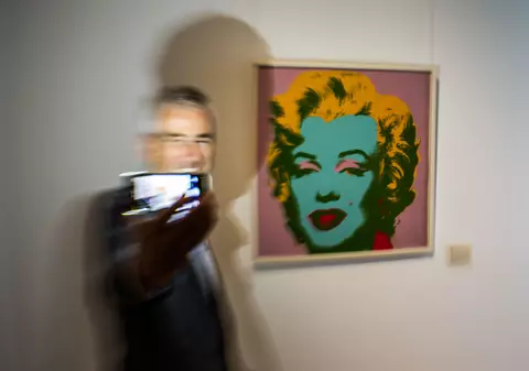 Un selfie a fost vândut cu șase milioane de lire