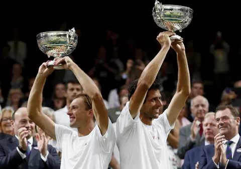 Polonezul Lukasz Kubot și brazilianul Marcelo Melo, campioni la Wimbledon la dublu, după un meci-maraton | FOTO&VIDEO