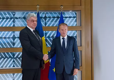 FOTO&VIDEO/ Premierul Mihai Tudose s-a întâlnit la Bruxelles cu oficialii europeni; Ce promisiuni a primit și ce trebuie să facă România