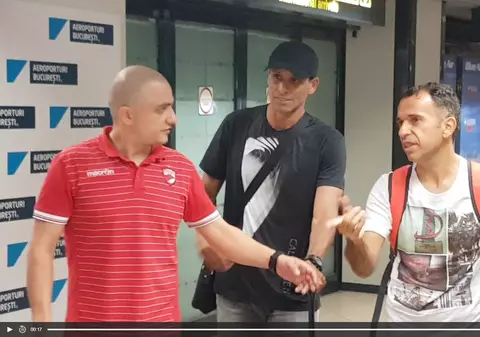 Marele Rivaldo a ajuns în România. A venit să-l susțină pe fiul său la meciul Dinamo - Athletic Bilbao